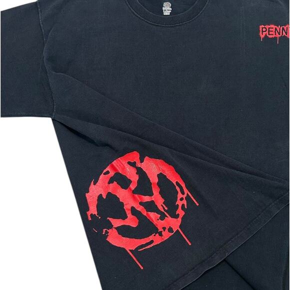 Pennywise Band Wraparound Dripping Logo Y2K T-shirt - Picture 3 of 3